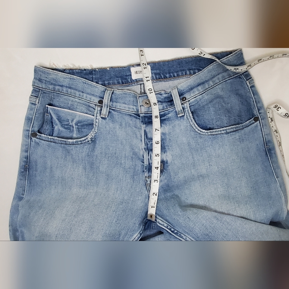 HUDSON size 32- Blue Jeans Light Wash - Picture 4 of 13